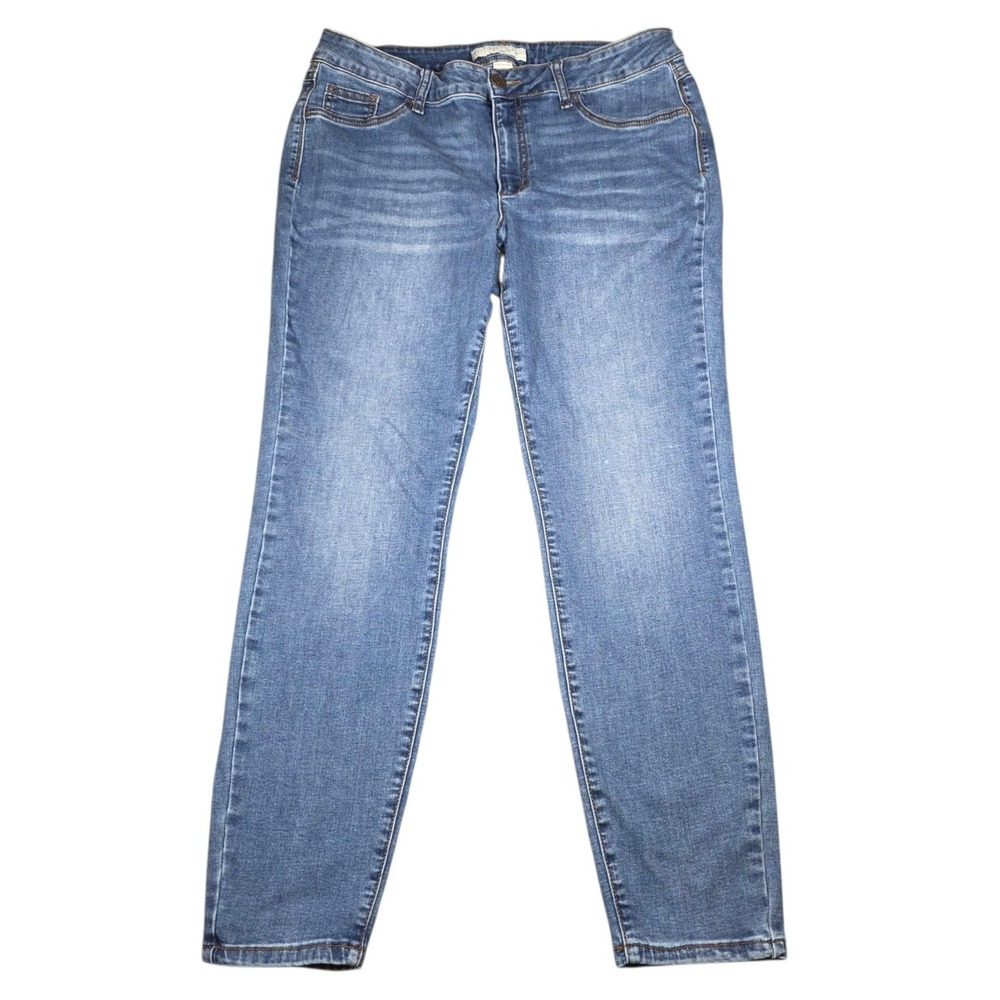 Est. 1946 Denim Women Blue Skinny Jeans Size 14 Medium Wash Contemporary Stretch